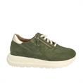 Footnotes Karola 25.001 2971 suede green wijdte K