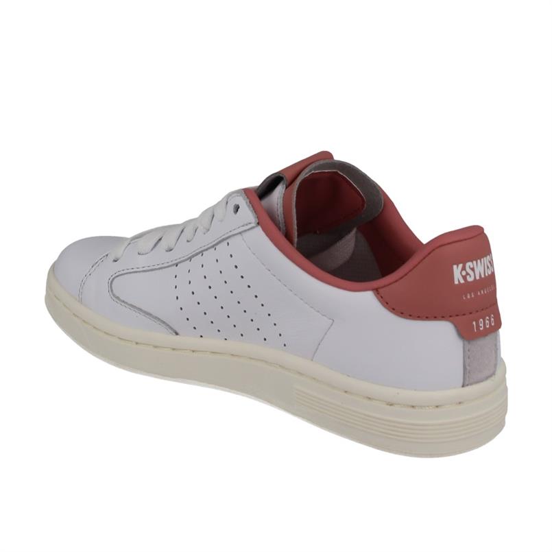 K Swiss Lozan Klub White/rosette/egret