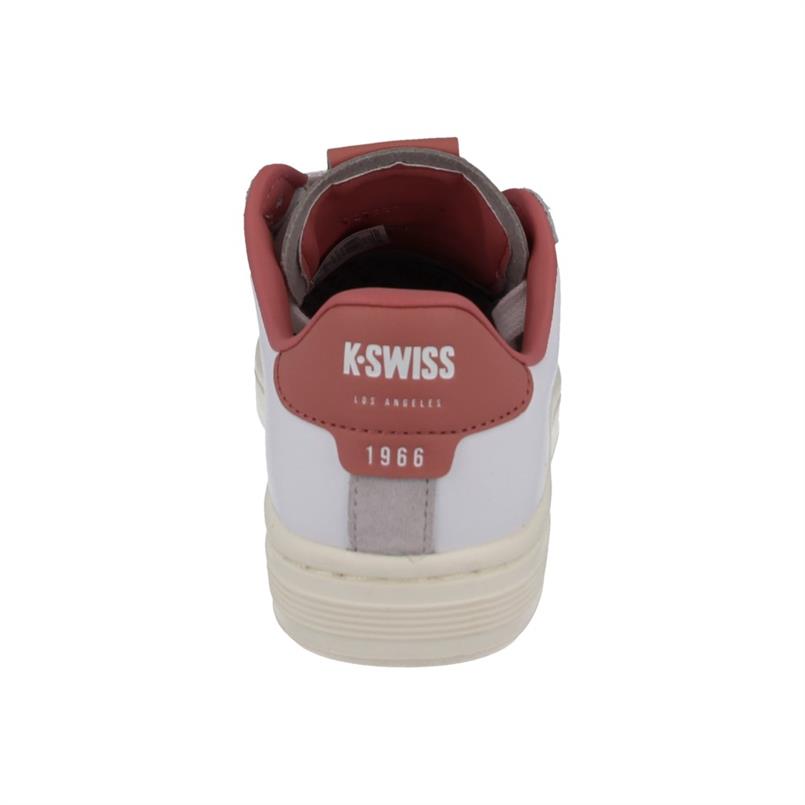 K Swiss Lozan Klub White/rosette/egret