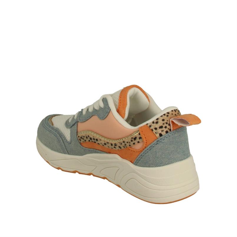 Posh by Poelman C18582X7KGPSH13 Mid blue/soft gold/offwhite