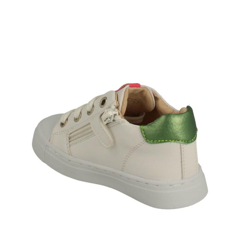 Shoesme SH24S004-A White Fuchsia Green