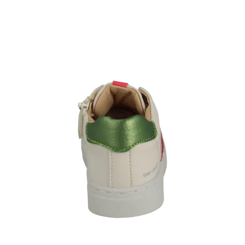 Shoesme SH24S004-A White Fuchsia Green