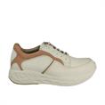 Wolky 160 White/nude Bounce Nappa leather