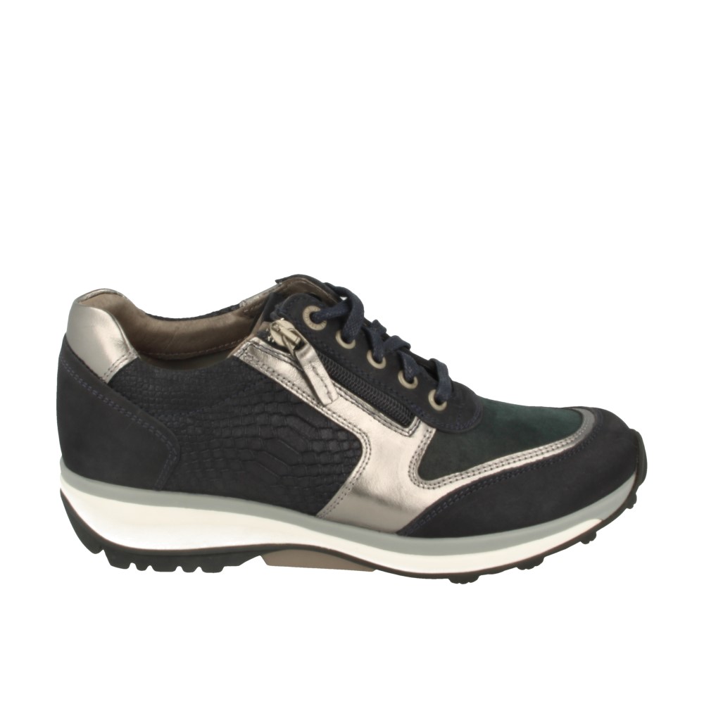 Xsensible Stretchwalker 30102.3 Wembley Wijdte G 249 Navy Metal