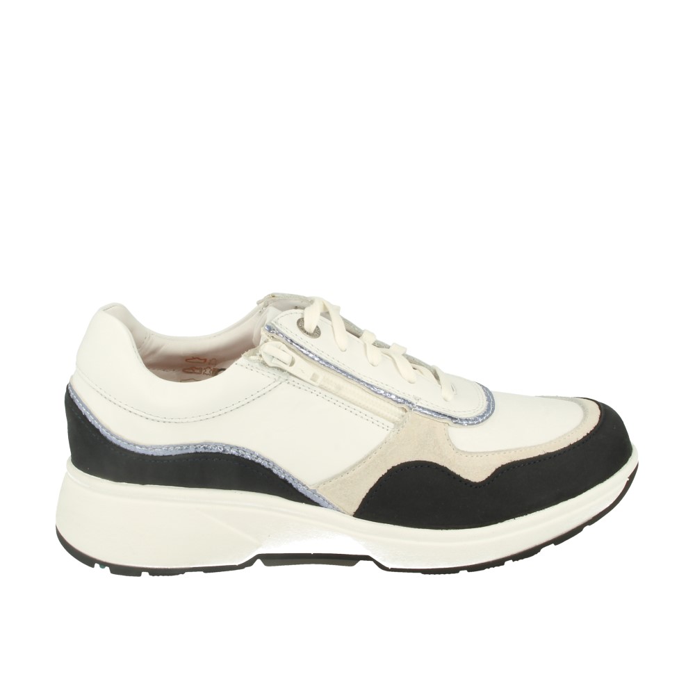 Xsensible Stretchwalker 30204.3 Lima wijdte H-126 White/Navy