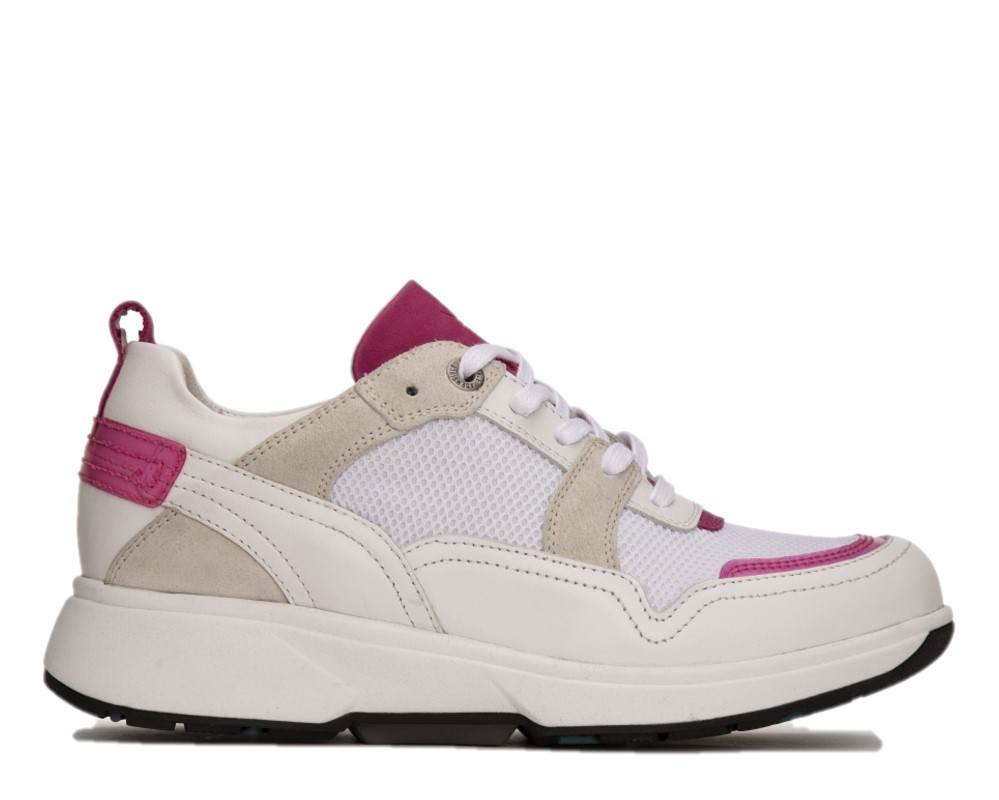 Xsensible Stretchwalker Dames Sneakers Wit led G sneaker | Van den Assem