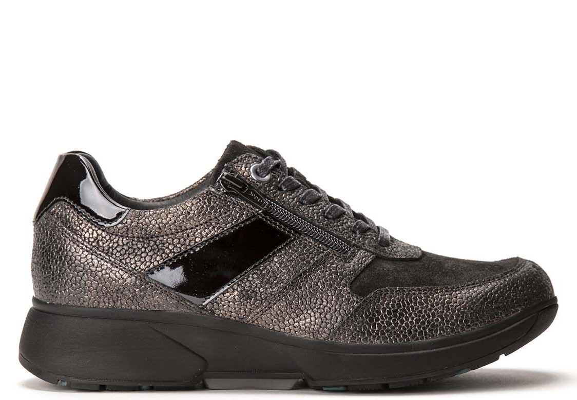 Xsensible stretchwalker Lima zwart - Aalders Schoenmode