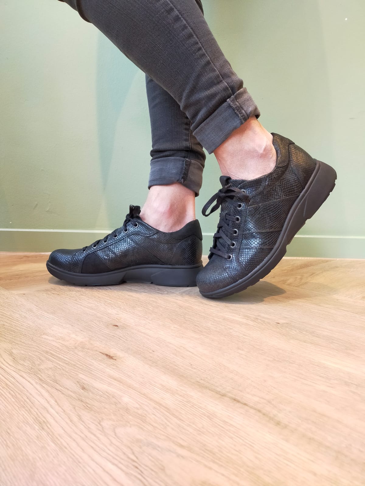 Xsensible Stretchwalker 30205.2 Toulouse wijdte H - 227 Navy / Black